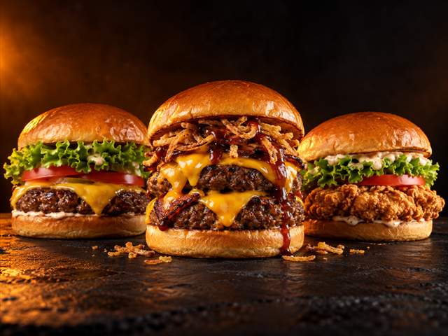 Burger gourmet Food Factory